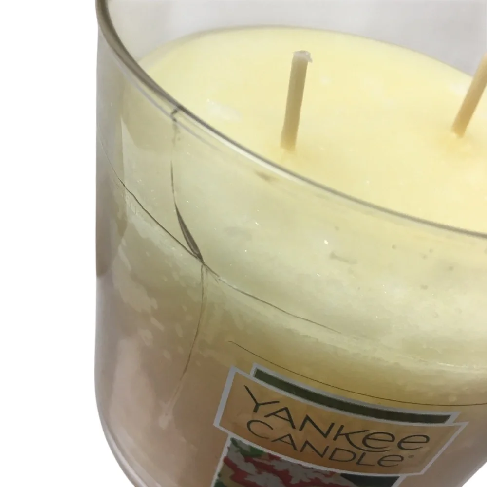 YANKEE CANDLE Christmas Cookie 2 Wick 11.5oz Jar Housewarmer Sugar Vanilla Scent